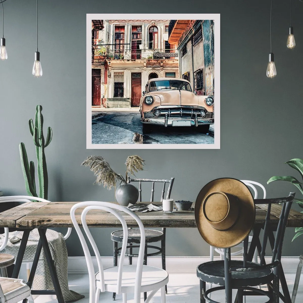 Pôster - Siesta em Havana - 40x40 cm
