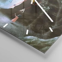 Mostrador com traços