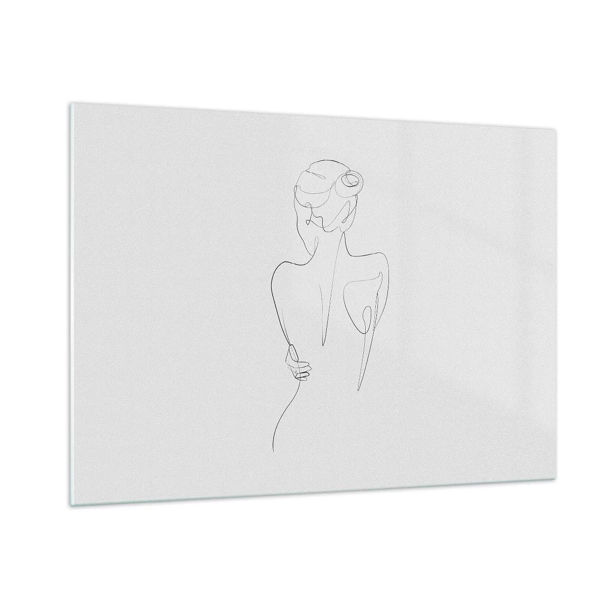 Quadro em vidro - Música corporal - 100x70 cm