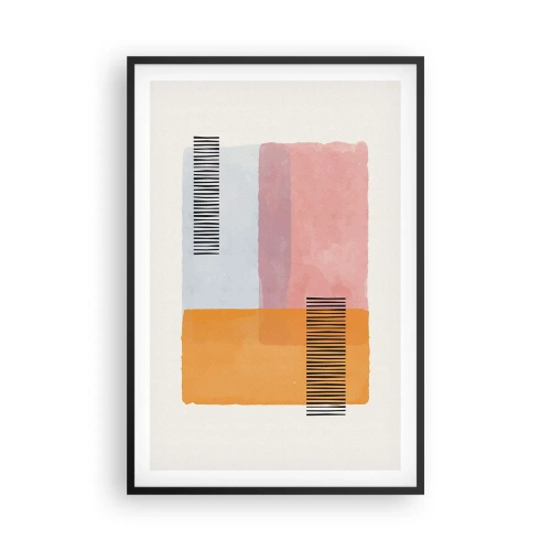 Pôster com moldura preta - De canto a canto - 61x91 cm