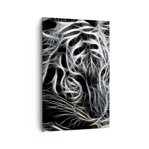 Quadro em tela - Um estudo da leveza do gato - 80x120 cm