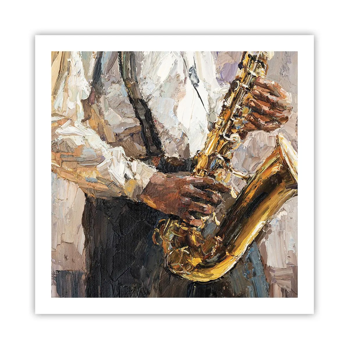 Pôster - Hora do solo - 60x60 cm