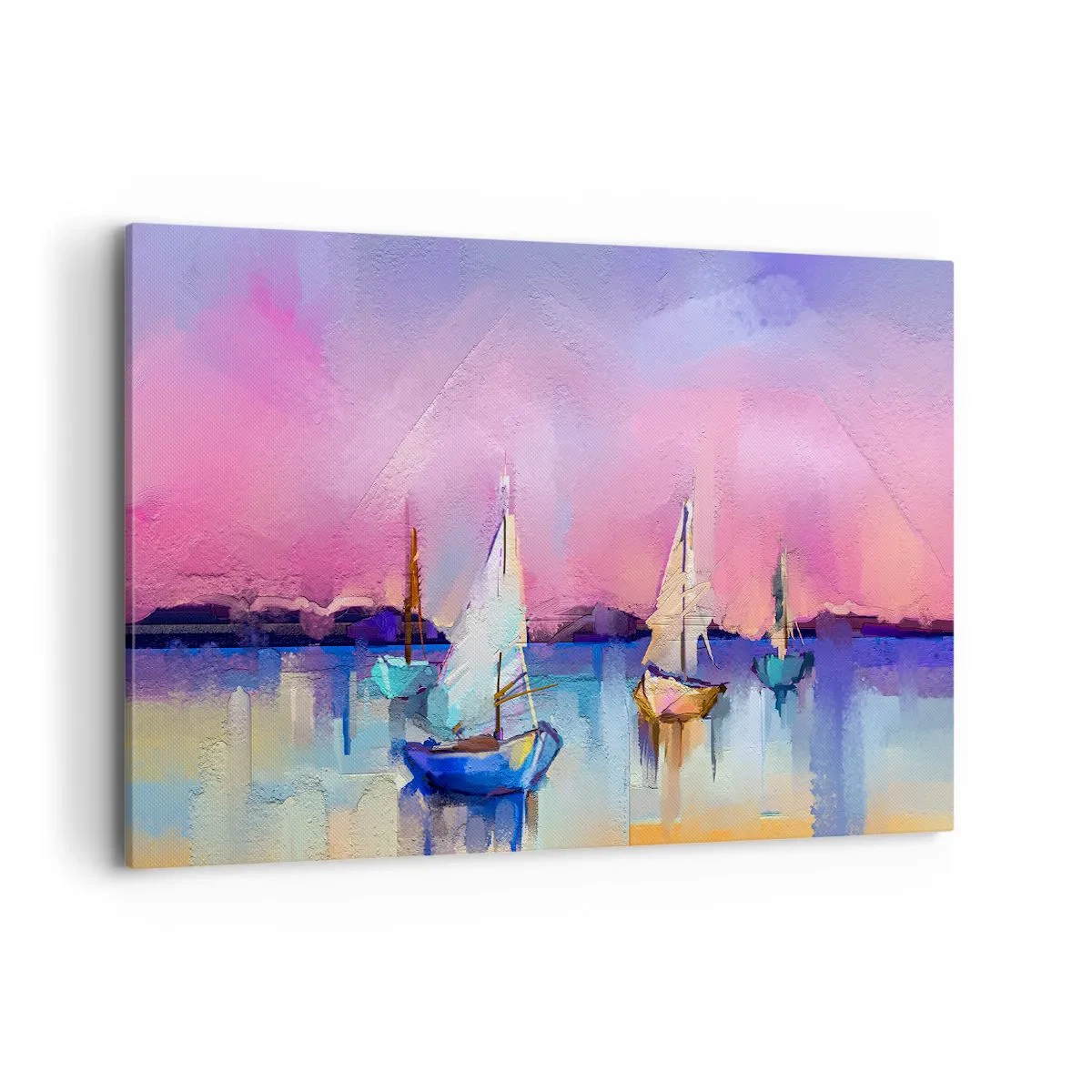 Quadro em tela - Direção: águas largas - 100x70 cm