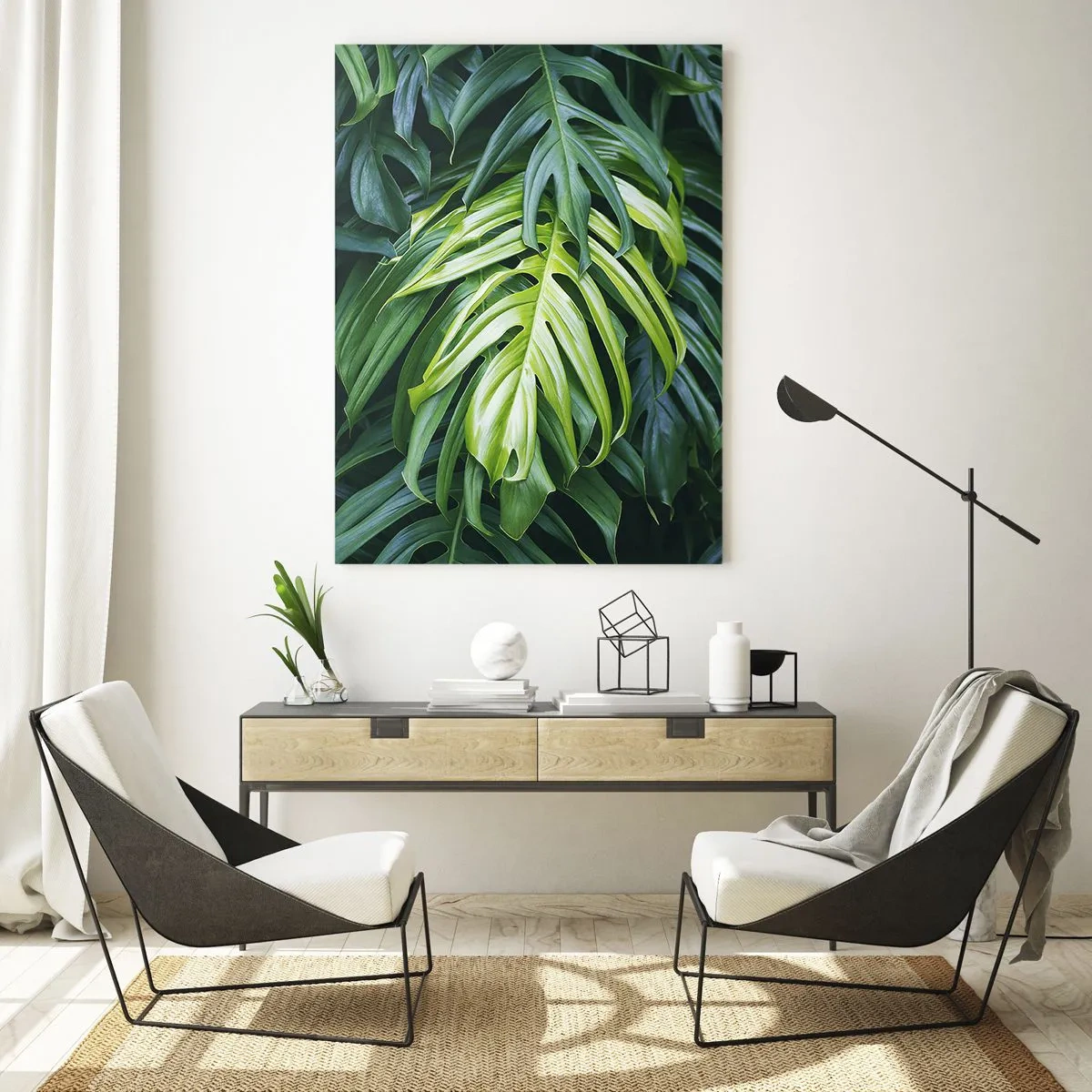 Quadro em vidro - Mergulhar no frescor - 50x70 cm