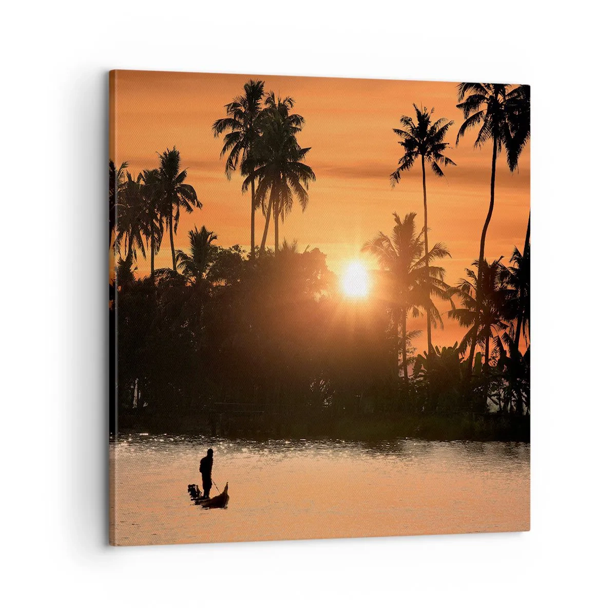 Quadro em tela - Hora do descanso - 60x60 cm