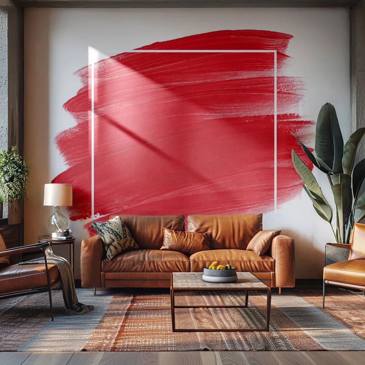 Papel de Parede Premium Canvas - Fora do quadro - Abstração, Pedaço, Minimalismo - 500x350 cm