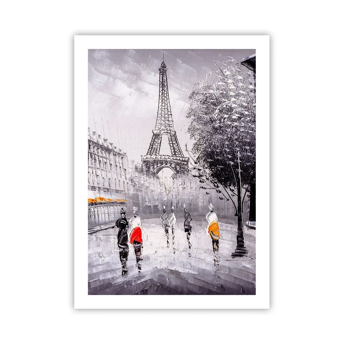 Pôster - Passeio em Paris - 50x70 cm