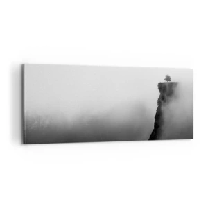 Quadro em tela - No limite do mundo - 100x40 cm