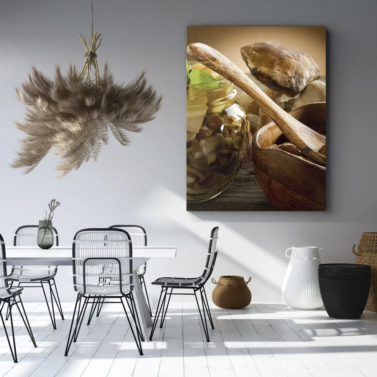 Quadro em tela - Seja fresco, salgado ou de outono... - 65x120 cm