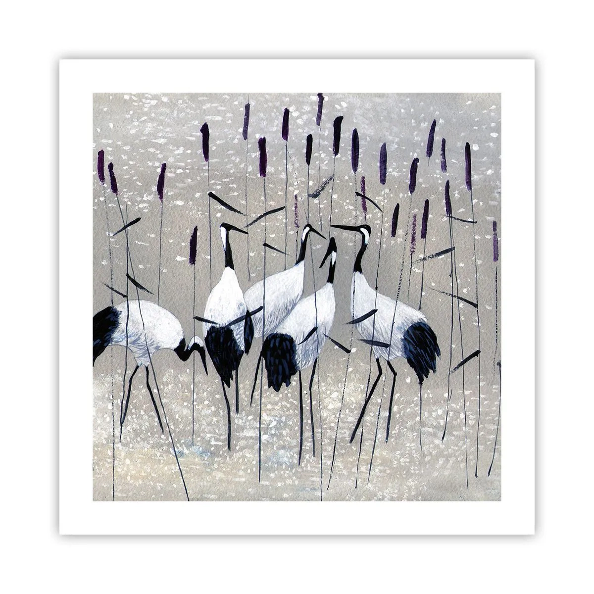 Pôster - Entre os seus - 50x50 cm