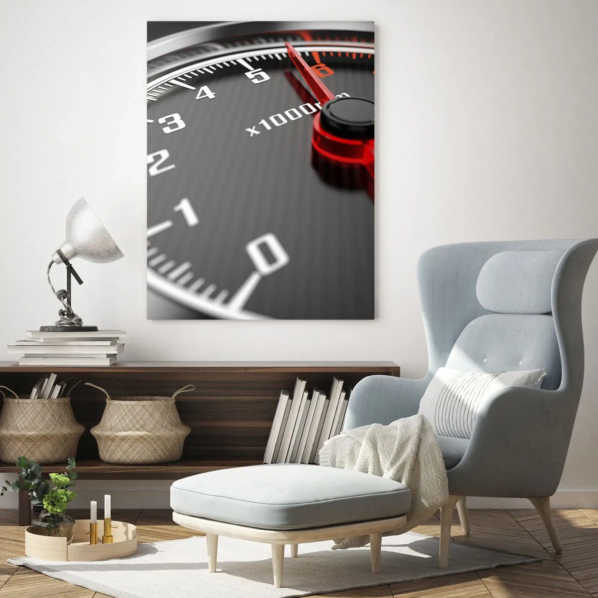 Quadro em vidro - Aceleração máxima - 50x70 cm