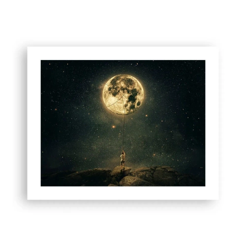 Pôster - Aquele que roubou a lua - 50x40 cm