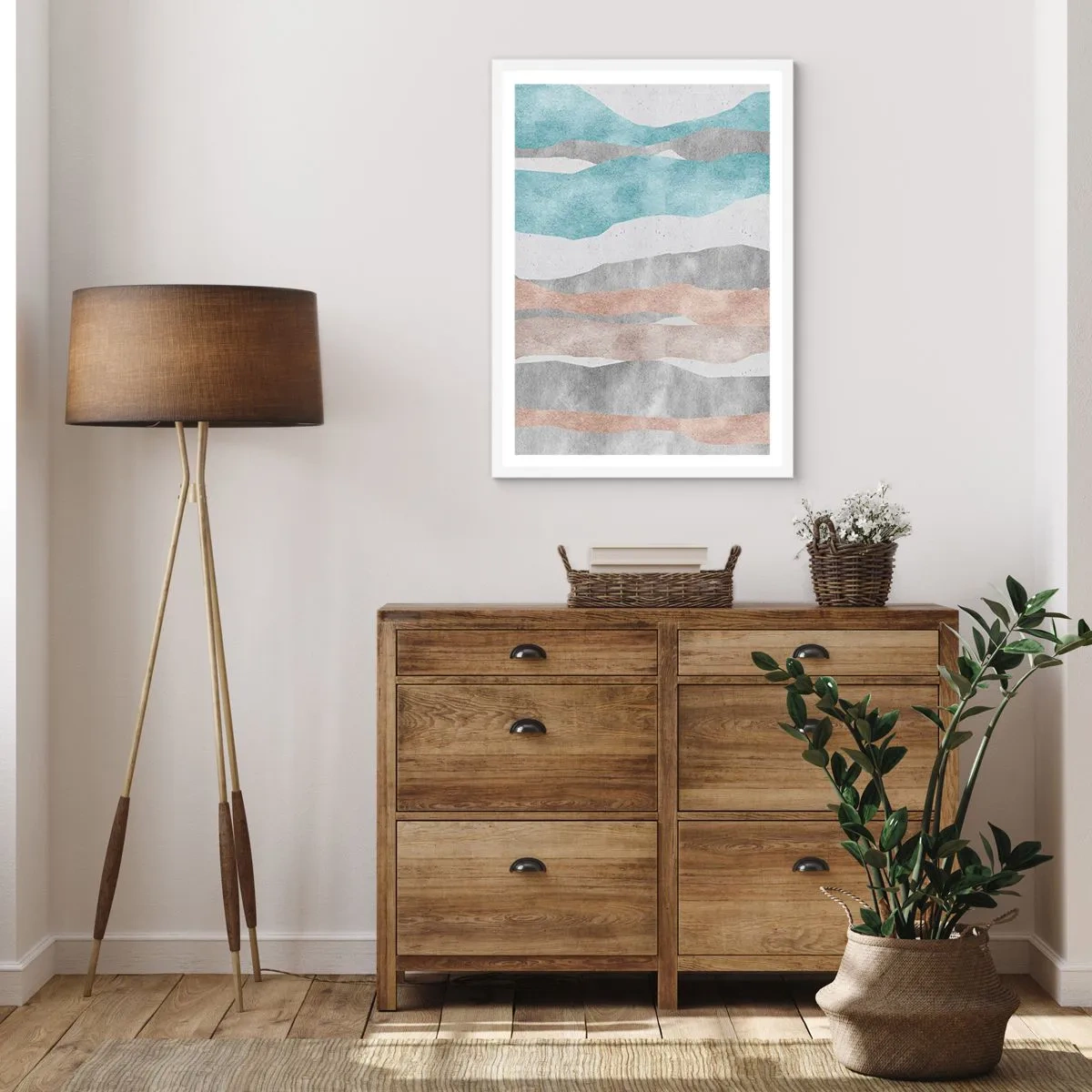 Pôster em moldura branca - Um estudo de proximidade - 70x100 cm