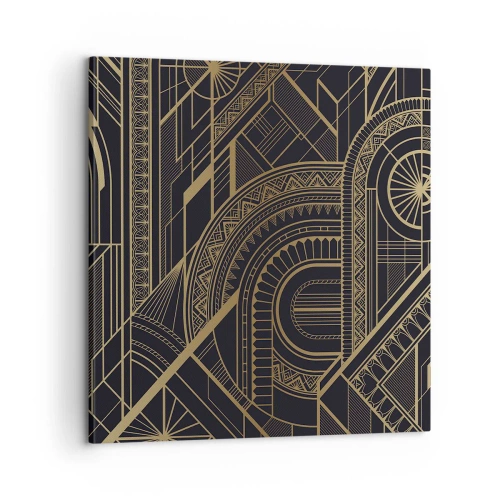 Quadro em tela - Conceitos, ideias, planos - 60x60 cm