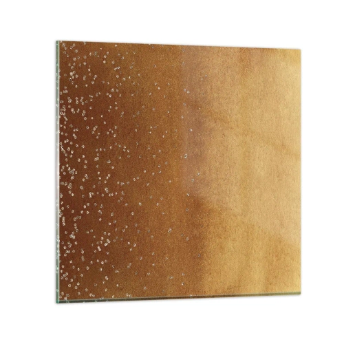 Quadro em vidro - O nascimento da luz - 40x40 cm