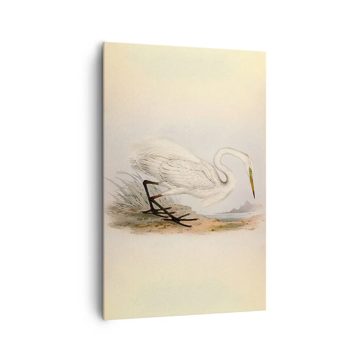 Quadro em tela - A senhora nos juncos - 80x120 cm