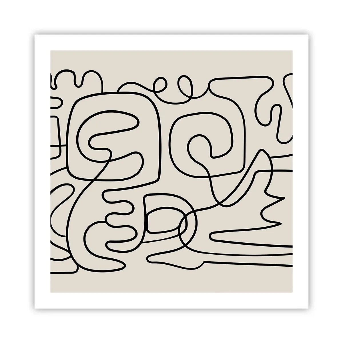 Pôster - Na trilha - 60x60 cm