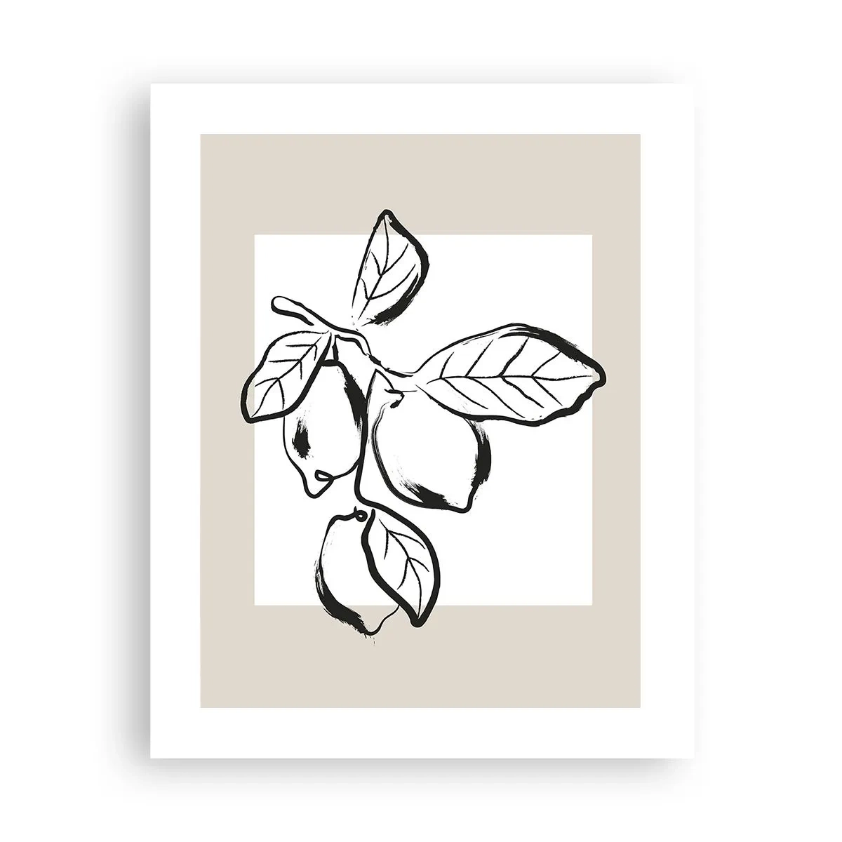 Pôster - Onde o limão amadurece… - 40x50 cm