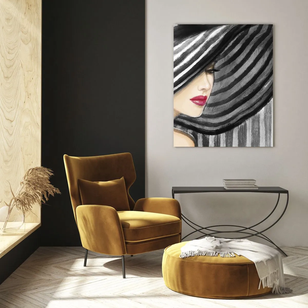 Quadro em vidro - Onde encontrar-te? - 50x70 cm