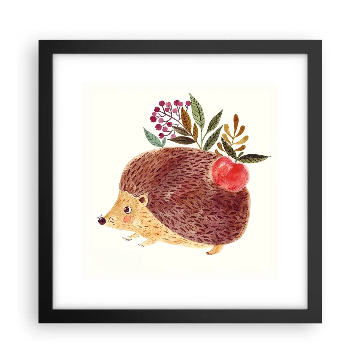 Pôster com moldura preta - Já gostas de mim - 30x30 cm