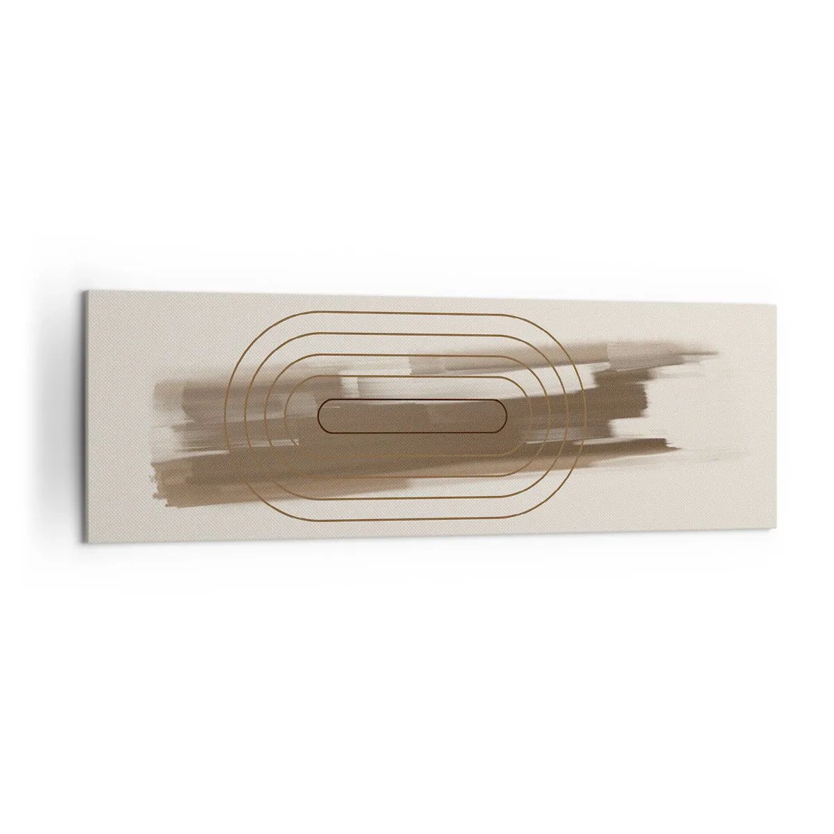 Quadro em tela - Um sopro de cinza - 160x50 cm