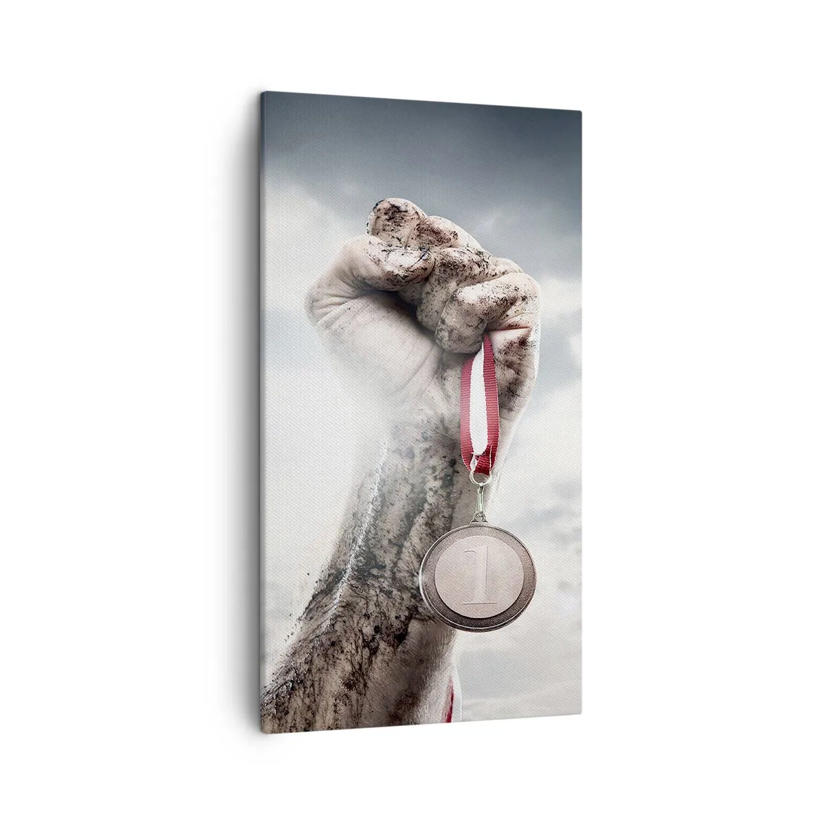 Quadro em tela - Per aspera ad astra - 45x80 cm