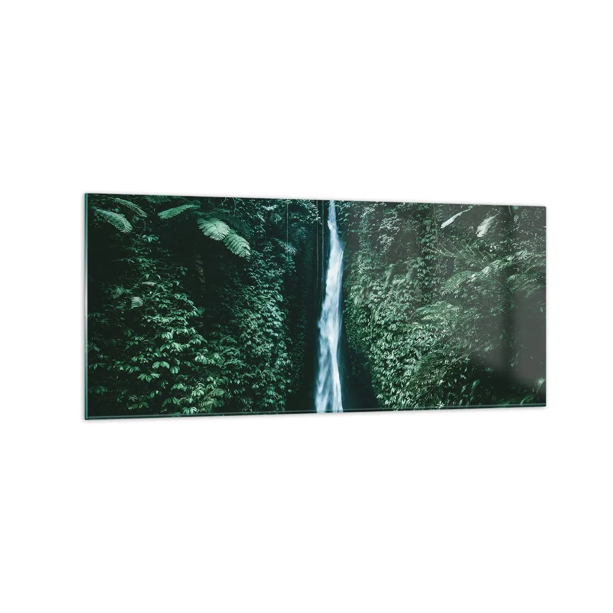 Quadro em vidro - Primavera tropical - 120x50 cm