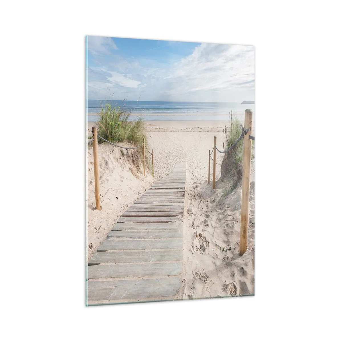 Quadro em vidro - Pelo horizonte - 50x70 cm