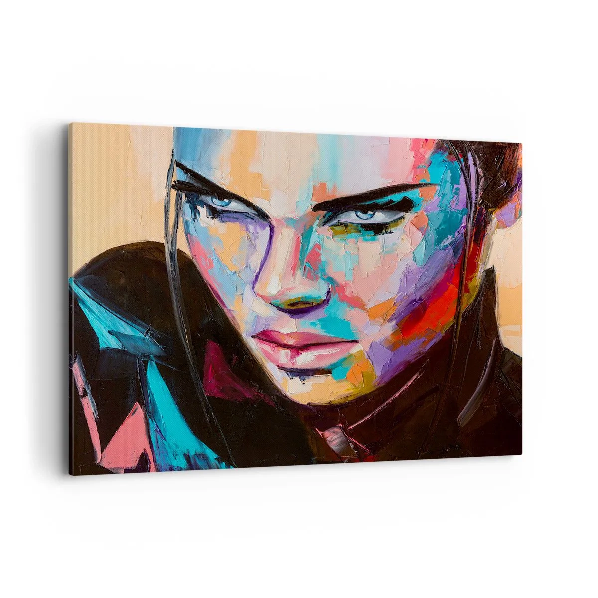 Quadro em tela - Coração selvagem - 100x70 cm