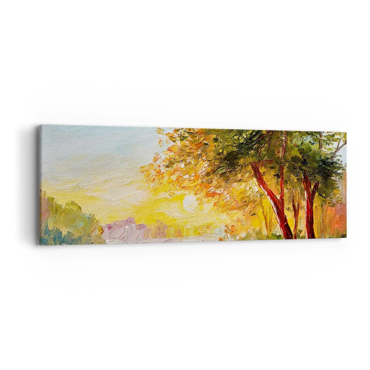 Quadro em tela - Et in Arcadia ego - 90x30 cm
