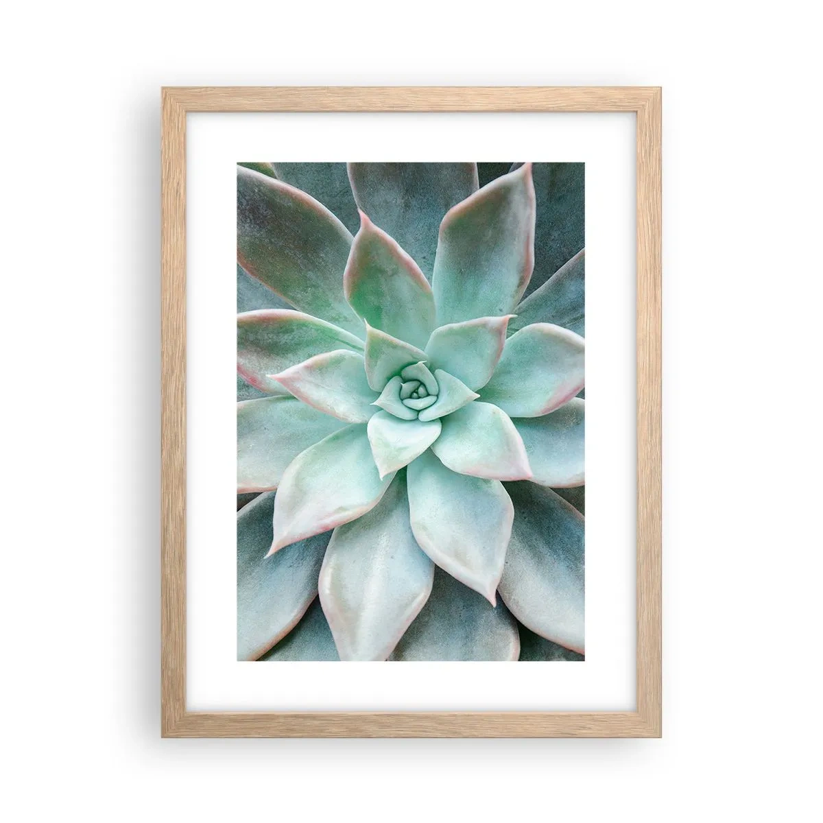Pôster com moldura de carvalho claro - O coração do deserto - 30x40 cm