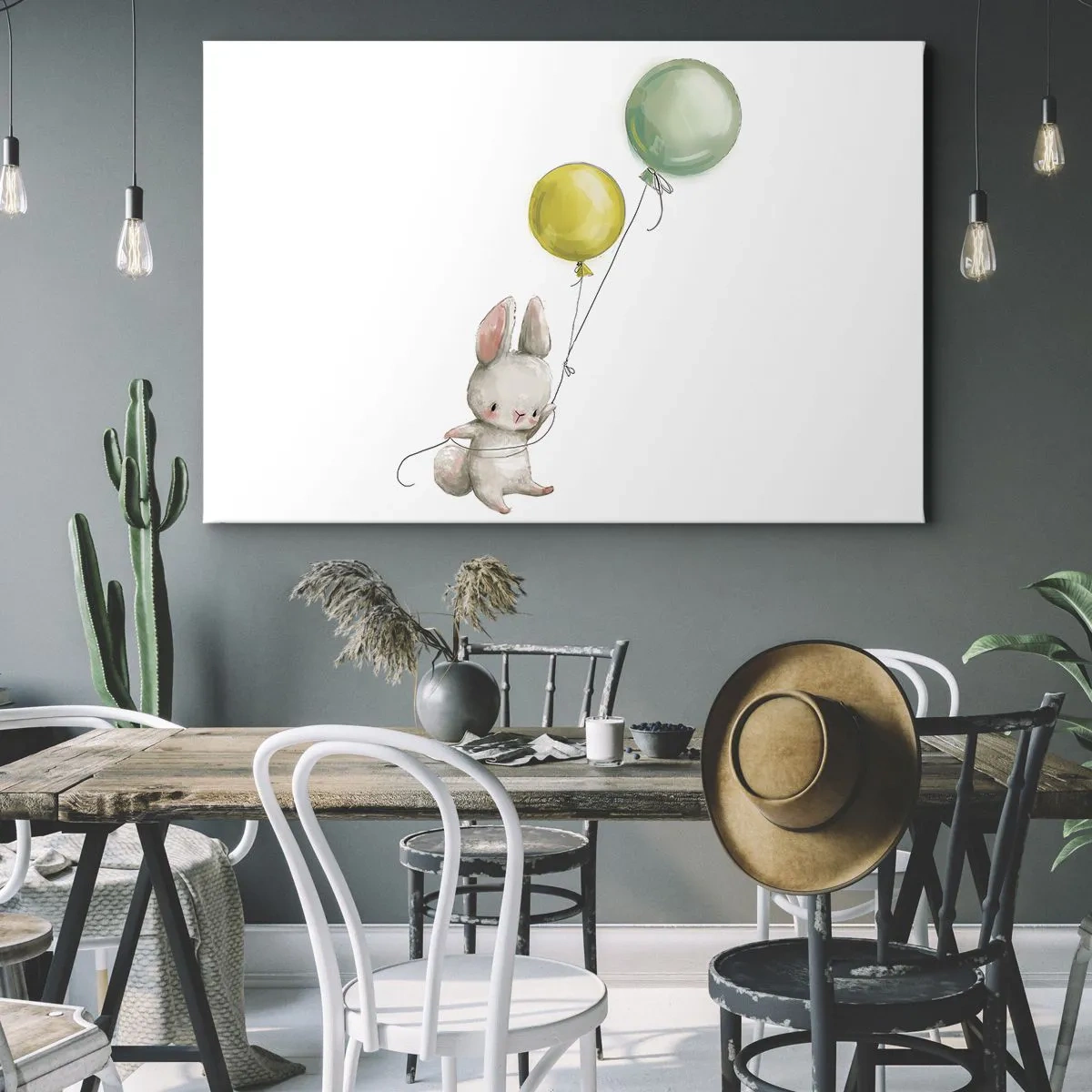Quadro em tela - Também quero voar! - 120x80 cm