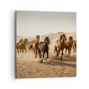 Quadro em tela - Livre como o vento - 70x70 cm