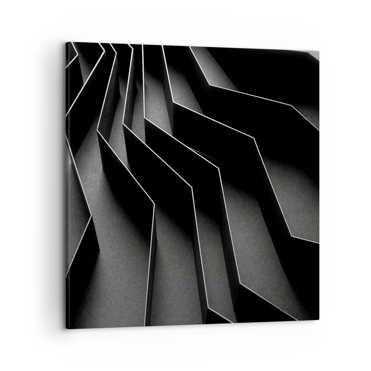 Quadro em tela - Ordem espacial - 50x50 cm