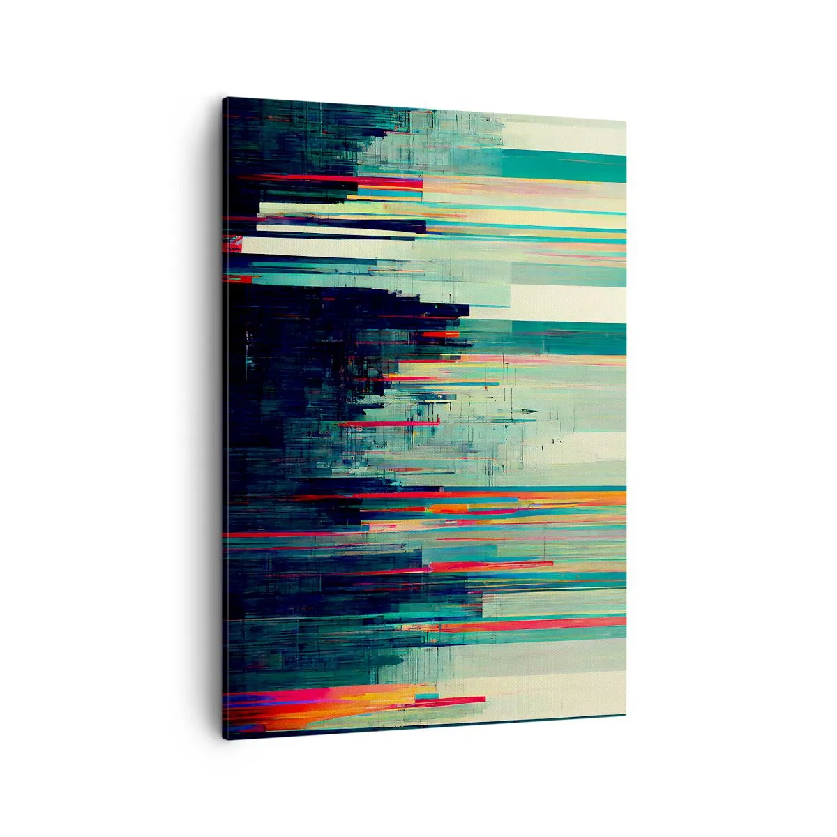 Quadro em tela - Cidade futurista - 50x70 cm