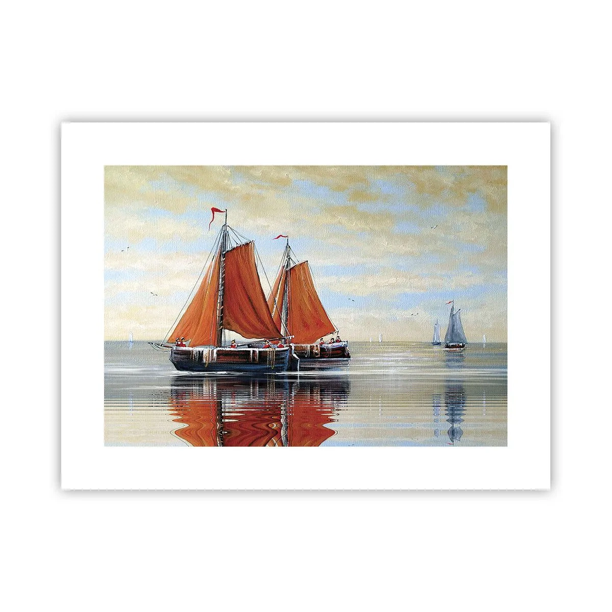 Pôster - A velejar, marujo… - 40x30 cm