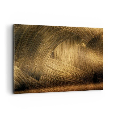 Quadro em tela - No labirinto dourado - 120x80 cm