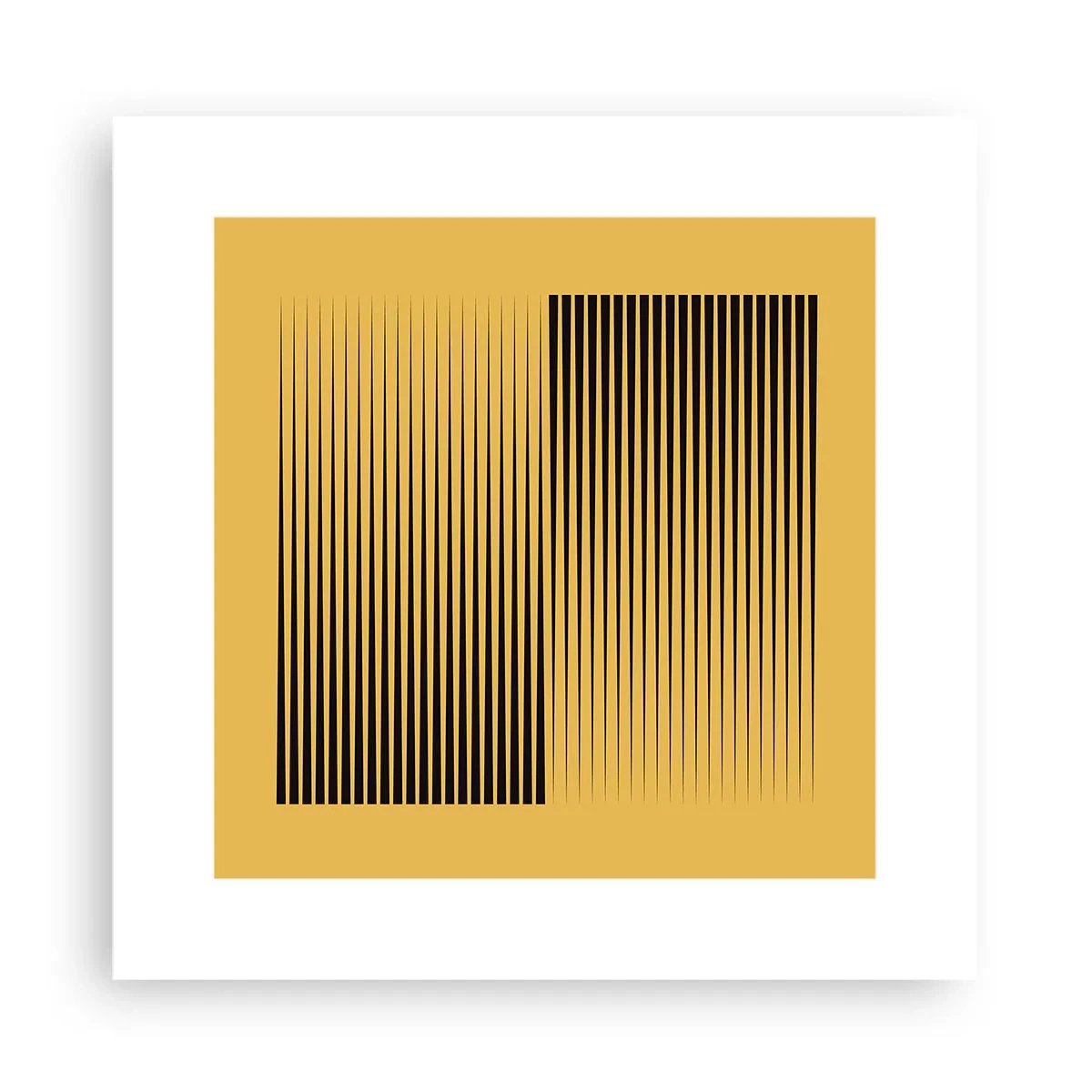 Pôster - Quadratura de opostos - 30x30 cm