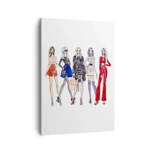 Quadro em tela - Every week Fashion Week - 50x70 cm