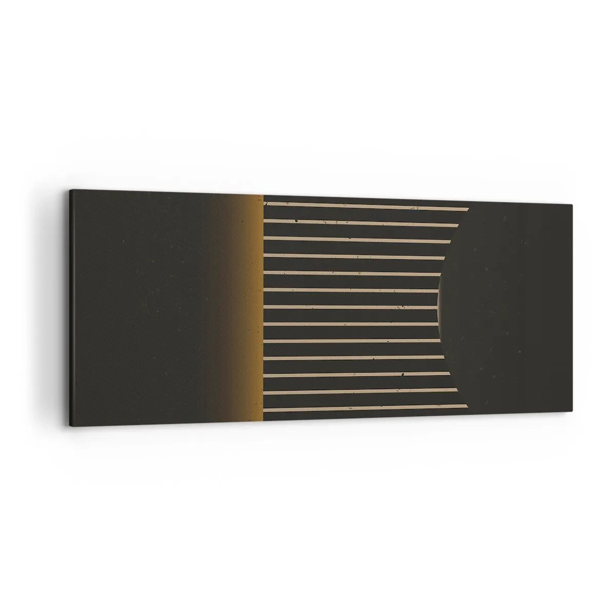 Quadro em tela - Explorar a escuridão - 120x50 cm