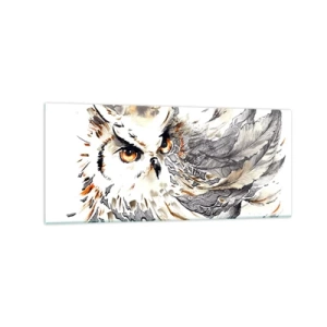 Quadro em vidro - Ela veio do mundo da magia - 120x50 cm