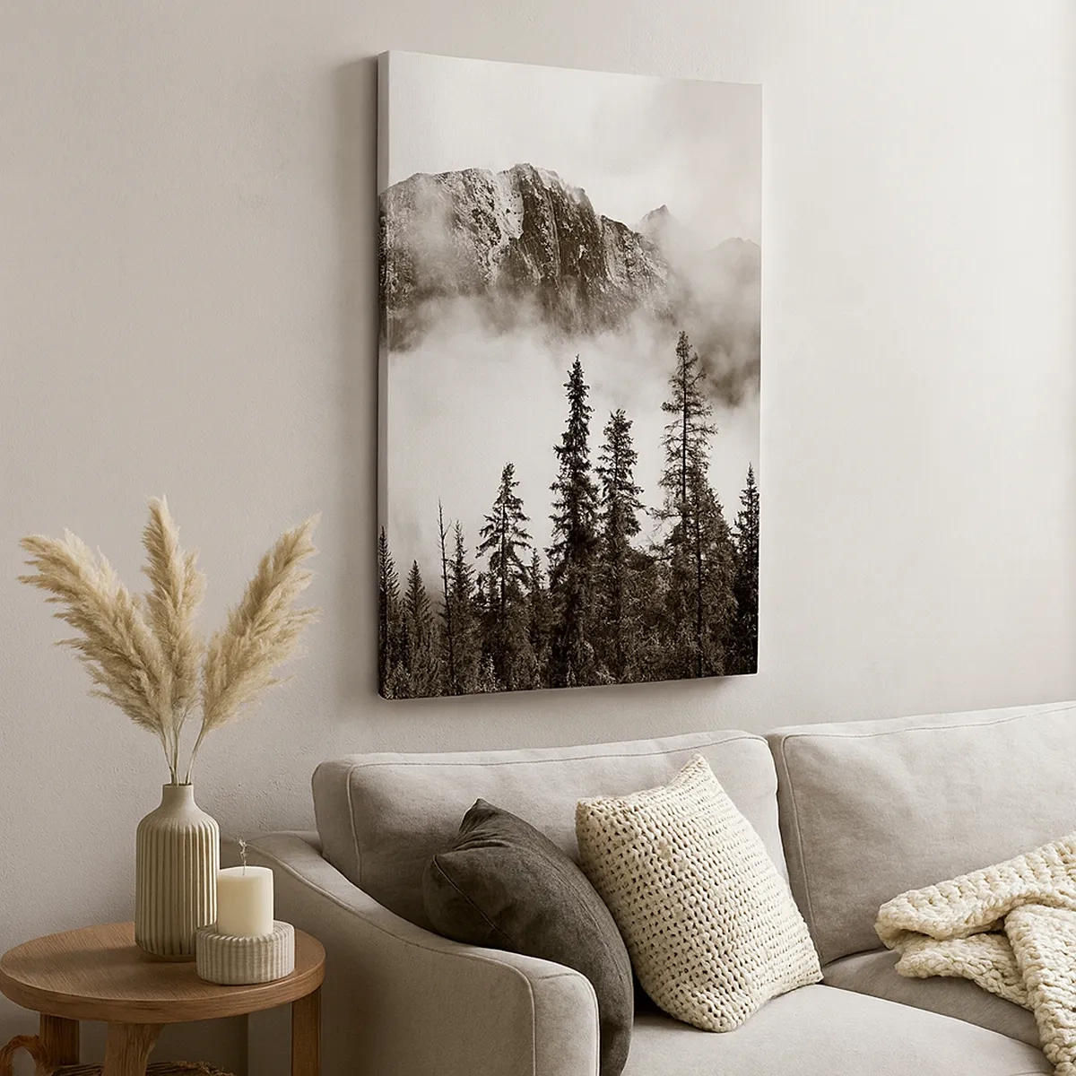 Quadro em tela - O soberano de granito - 50x70 cm