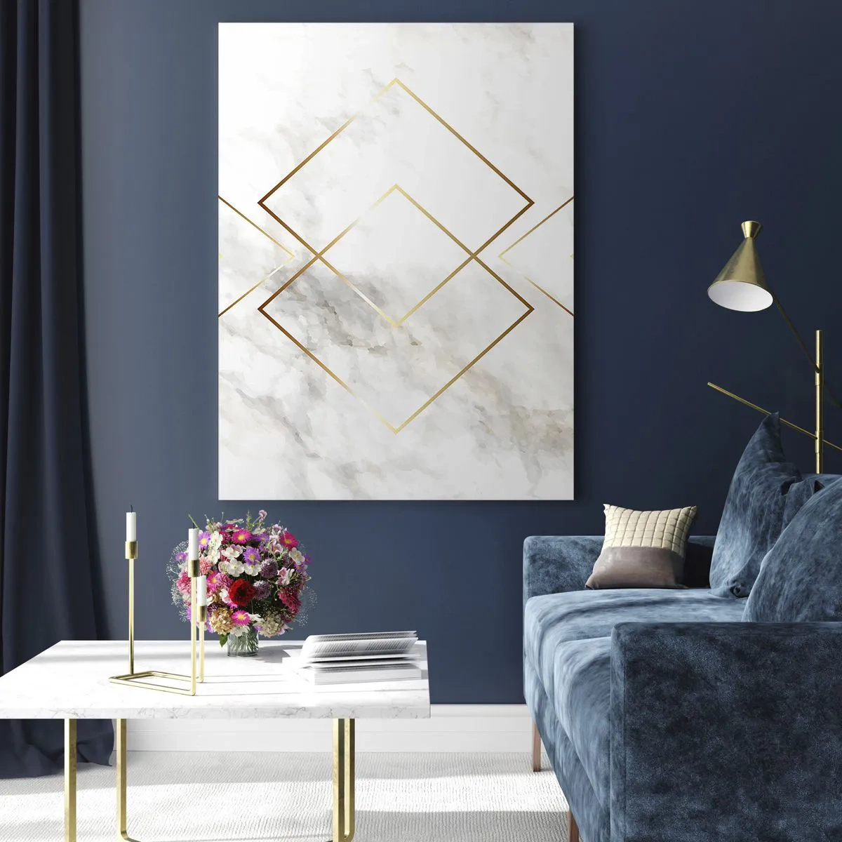 Quadro em vidro - Vista ao infinito - 50x70 cm