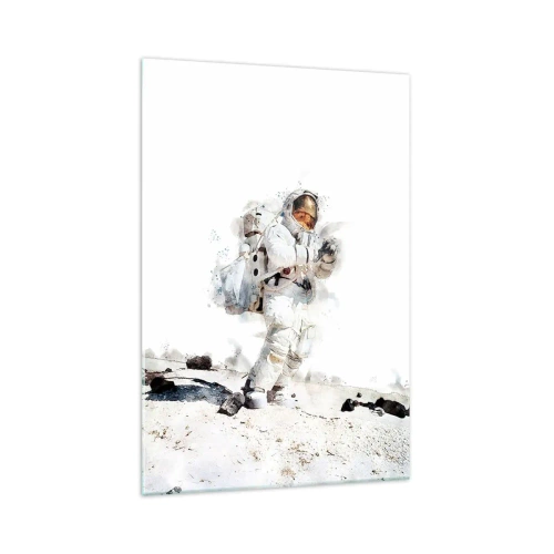 Quadro em vidro - Enviado da Terra - 70x100 cm