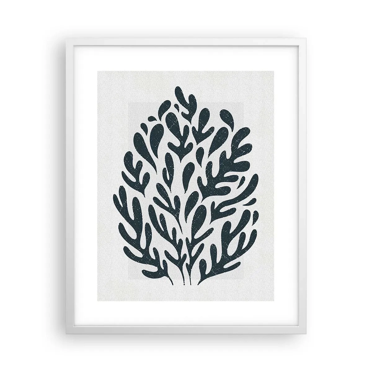 Pôster em moldura branca - Formas da natureza - 40x50 cm