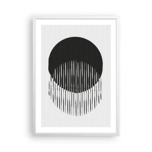 Pôster em moldura branca - Seu alter ego - 50x70 cm