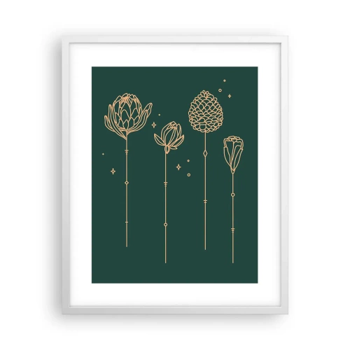 Pôster em moldura branca - A família RAMOS - 40x50 cm