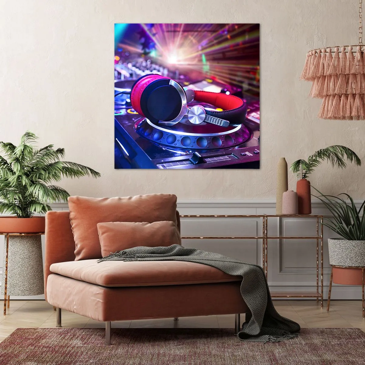 Quadro em tela - Vai ser uma loucura - 70x70 cm