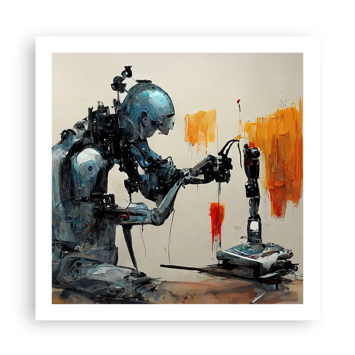 Pôster - Já amanhã… - 60x60 cm