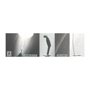 Amostra de Papel de Parede Standard Eco - Sempre há uma saída - Caverna, Homem, Escalando - 100x30 cm